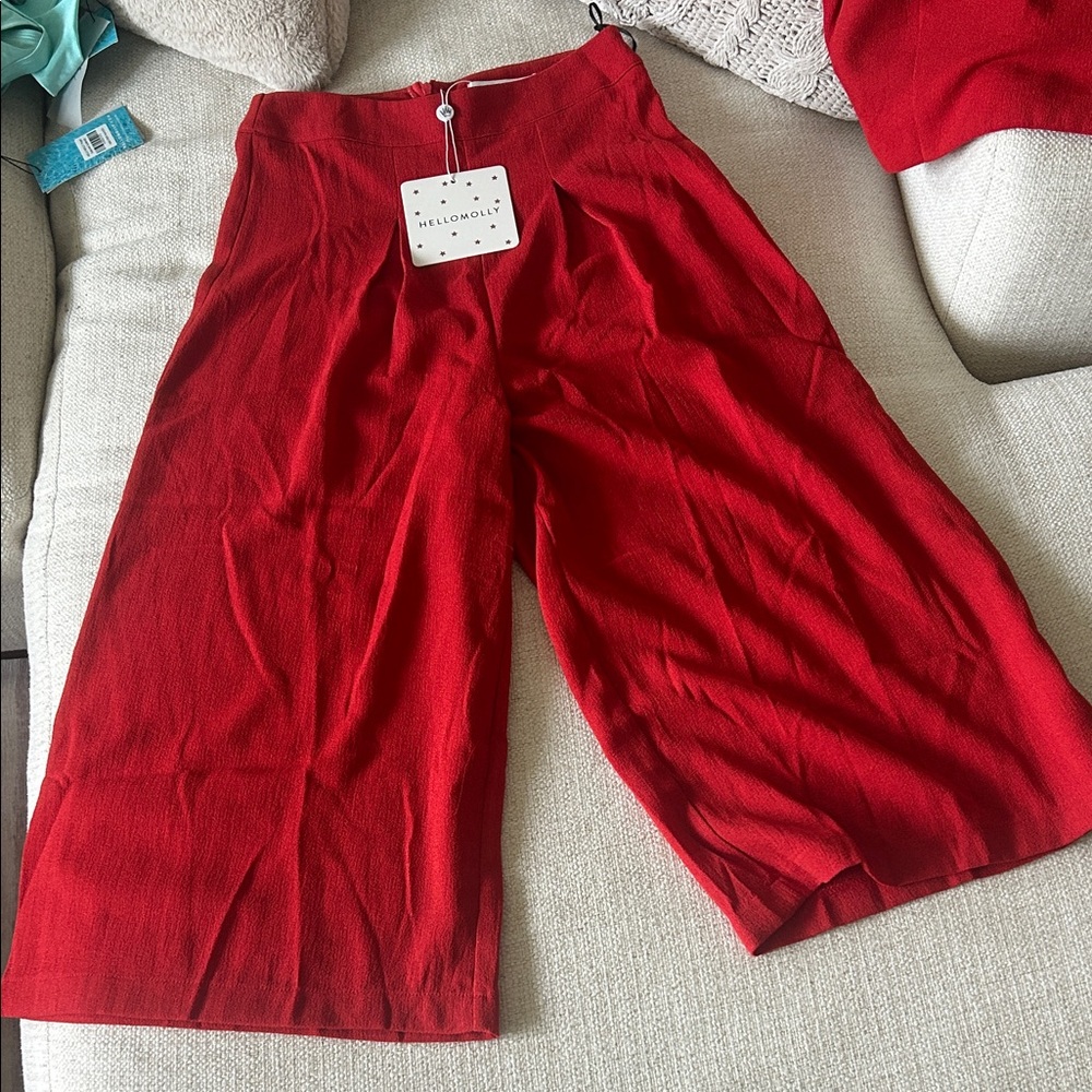 Hello Molly Red Two-Piece Set - Picture 4 of 6